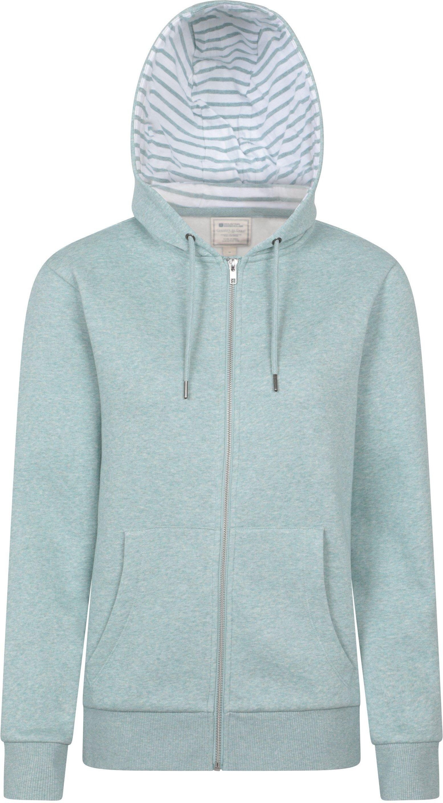 Mountain Warehouse - "Penzance" Hoodie mit durchgehendem Reißverschluss für Damen (Blassgrün)