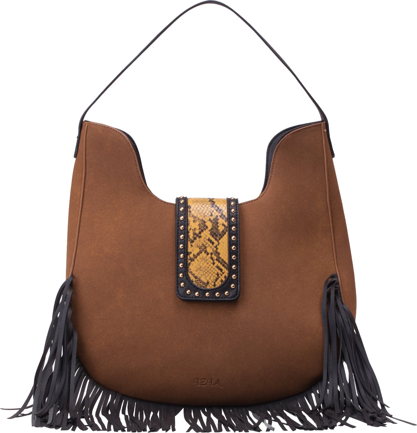 IZIA Handtasche Damen Kamel