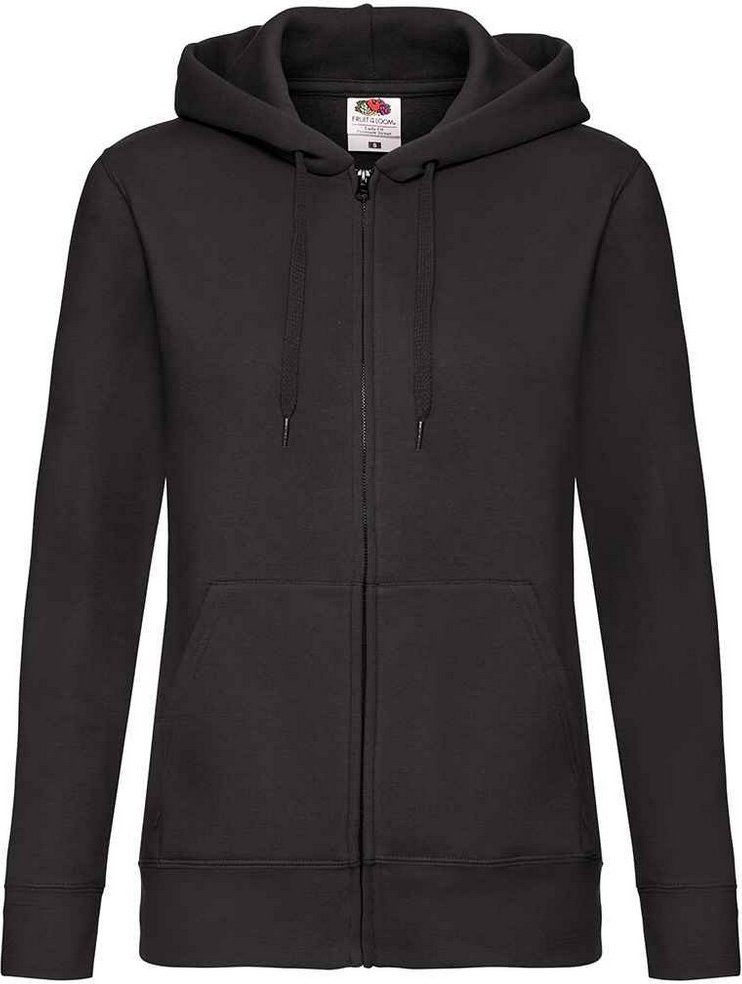 Fruit of the Loom - "Premium" Kapuzenpullover mit Kapuze für Damen (Schwarz)