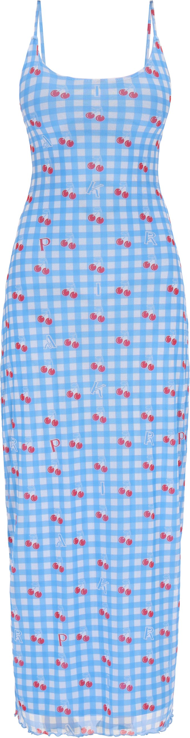 Mymo Kleid Frauen blau mehrfarbig