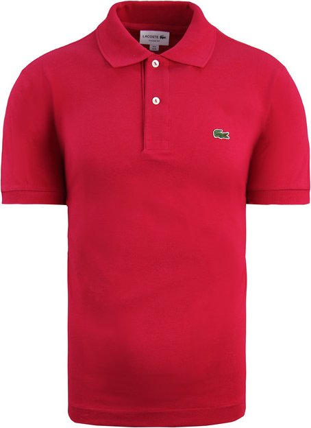 Lacoste Classic Fit Herren Pink Polo Shirt