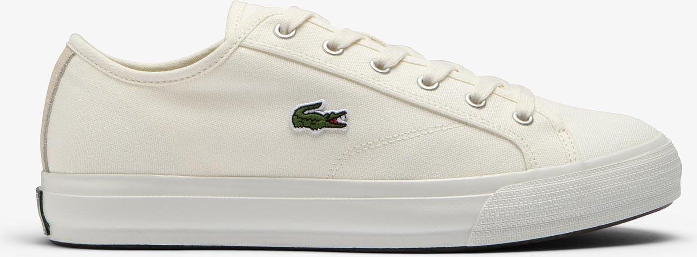 Lacoste - "Backcourt" Sneaker für Herren, Canvas, niedrig geschnitten (Beige)