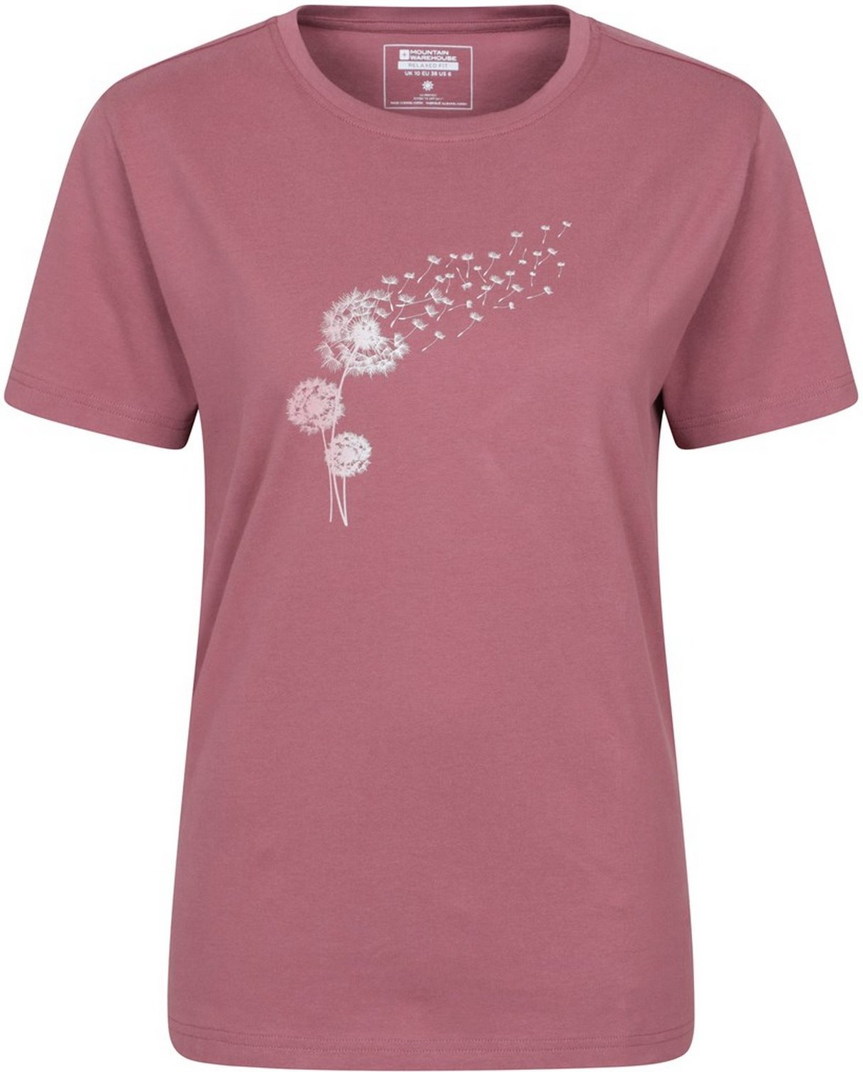 Mountain Warehouse - T-Shirt für Damen, Leicht, leger (Pink)