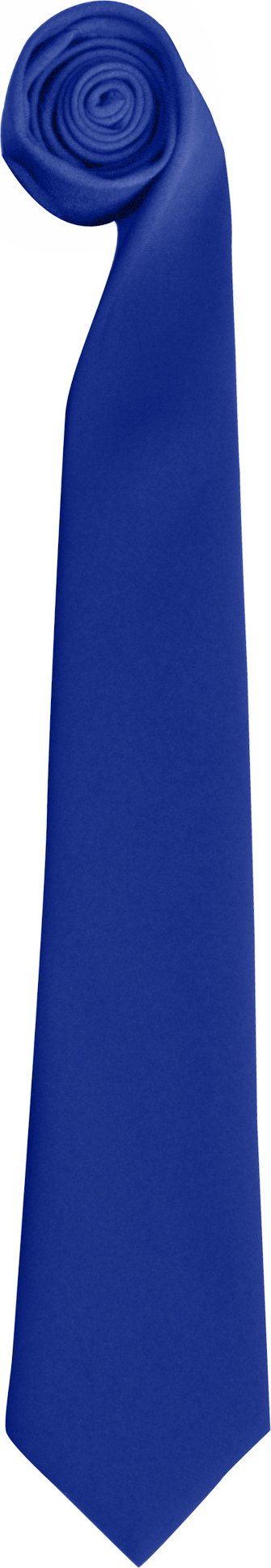 Premier Herren Krawatte, unifarben (Königsblau)