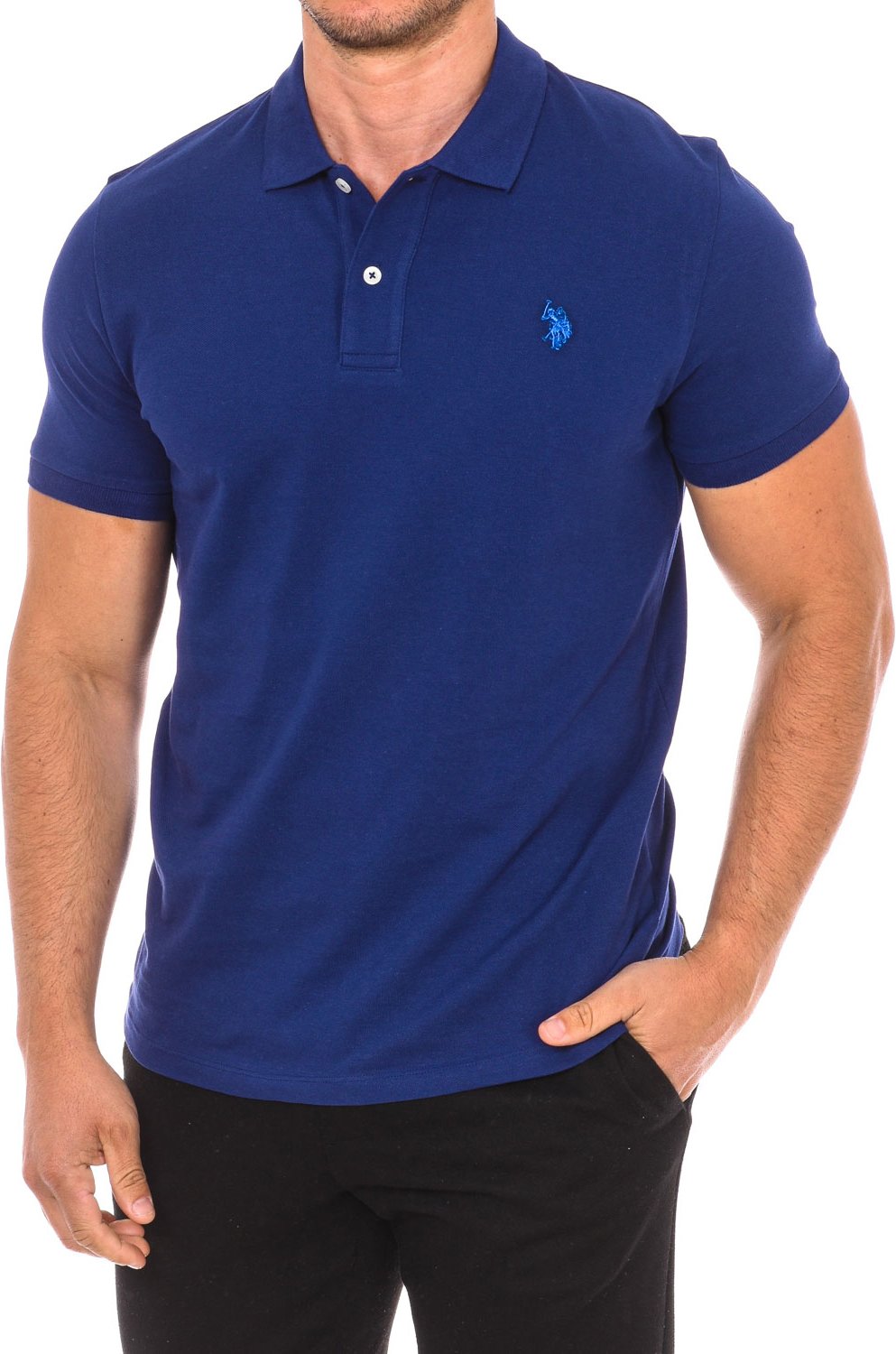 Kurzarm-Polo 67940 Herren