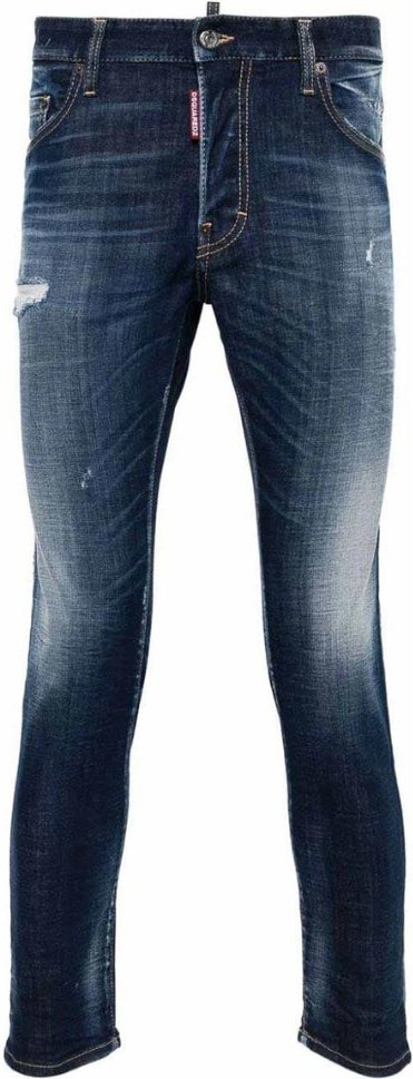 Dsquared2 Dunkelblaue Skater-jeans
