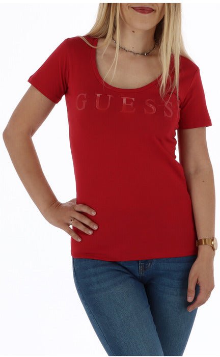 Guess Damen Rot T-Shirt