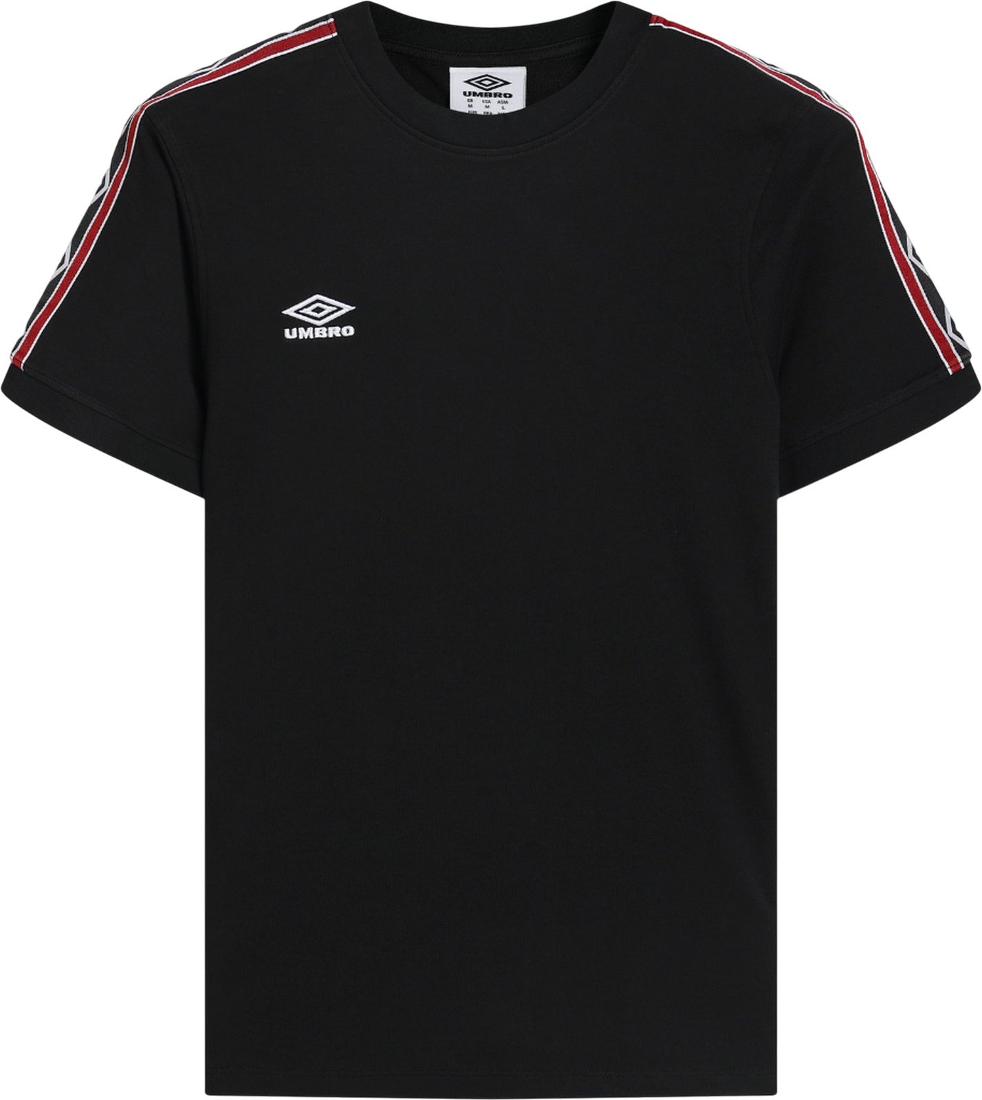 Umbro - T-Shirt für Herren, verklebt (Schwarz)