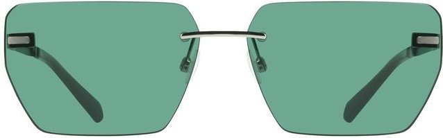 Ckj733s Sonnenbrille mit quadratischem Rahmen