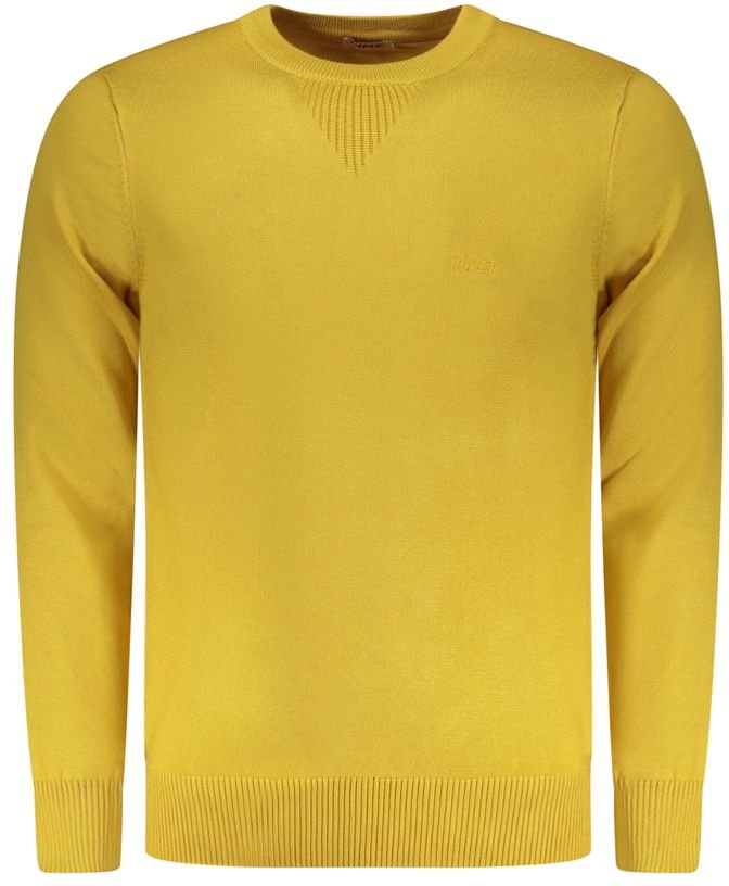 Rifle Giallo Viscosa Herrenpullover