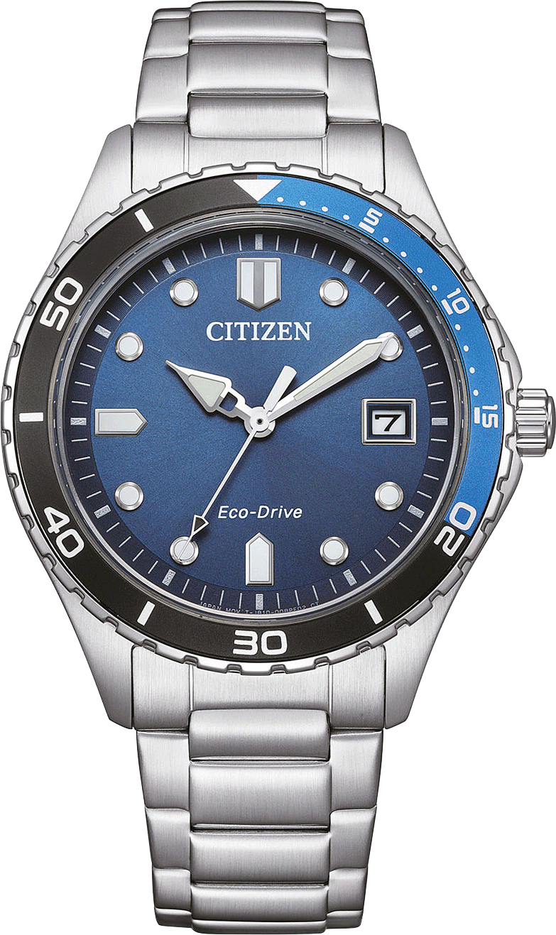 Citizen Damen Silberne Uhr AW1821-89L