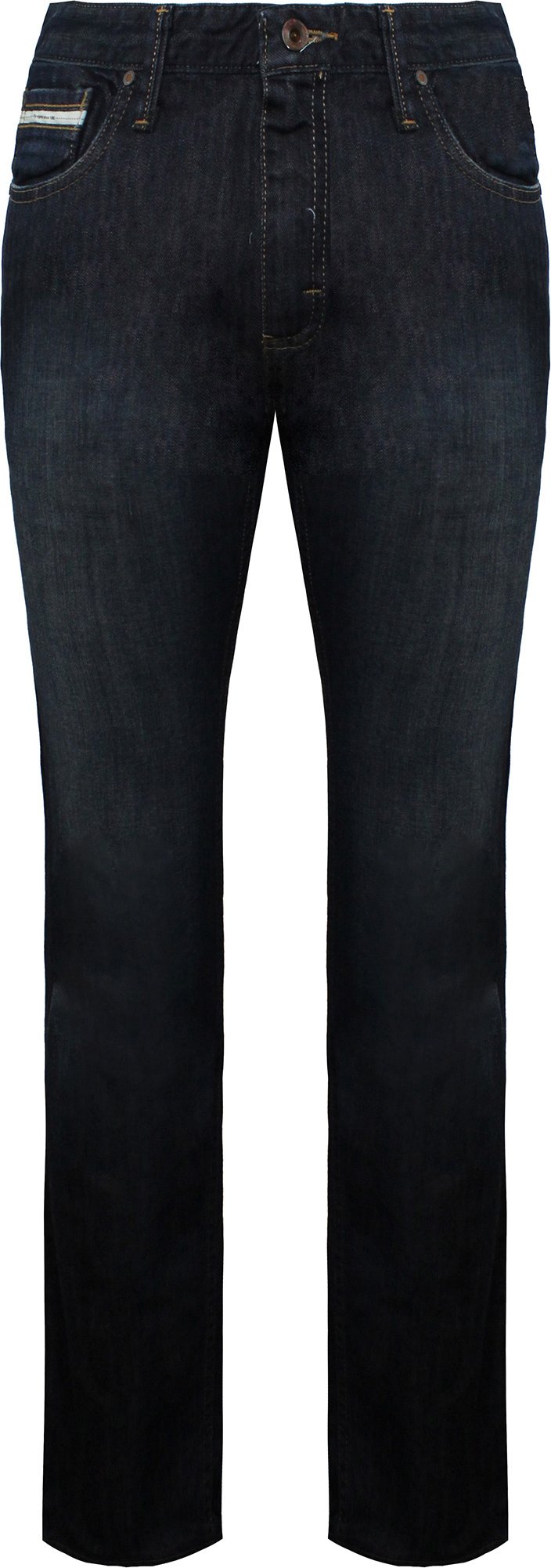 Vans von der Wand V66 Slim Low -Rise gerade Bein Dark Denim Mens Jeans VK4F8F4