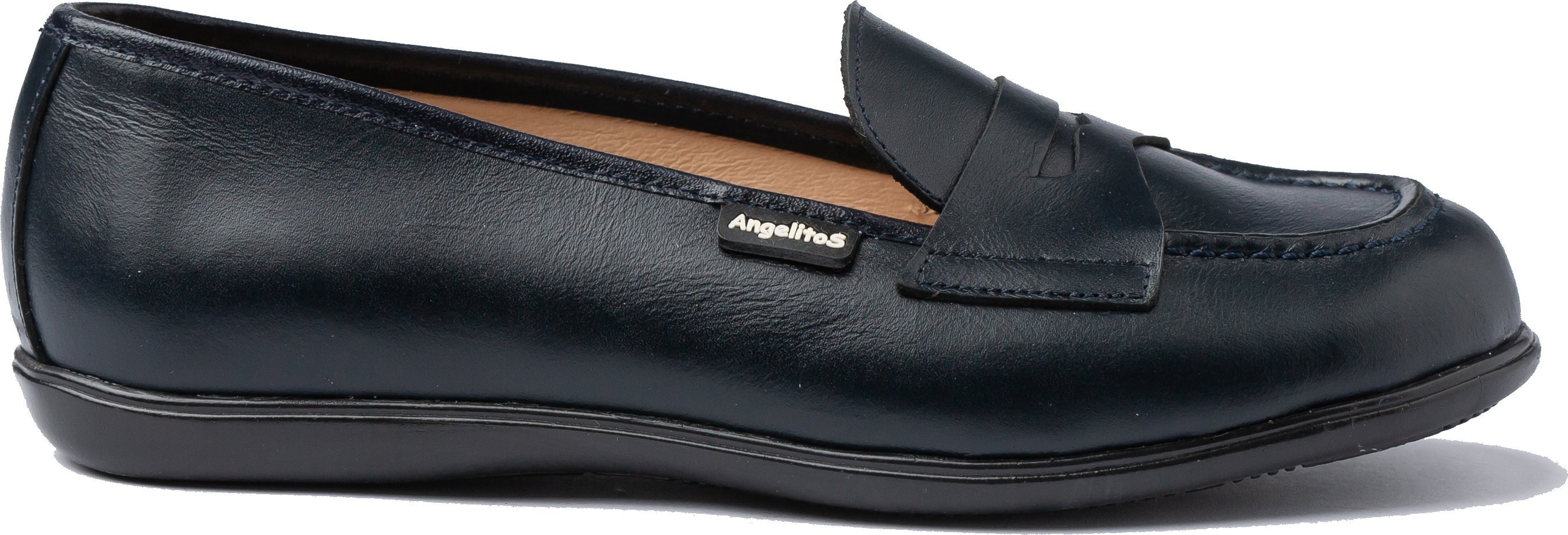 Schulmokassins aus Leder