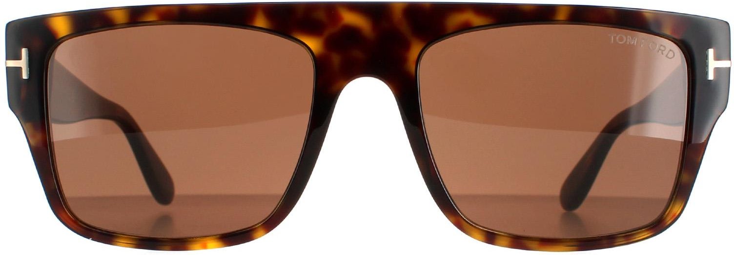 Lunettes de soleil Tom Ford Dunning FT0907 52E Havana Shiny Brown