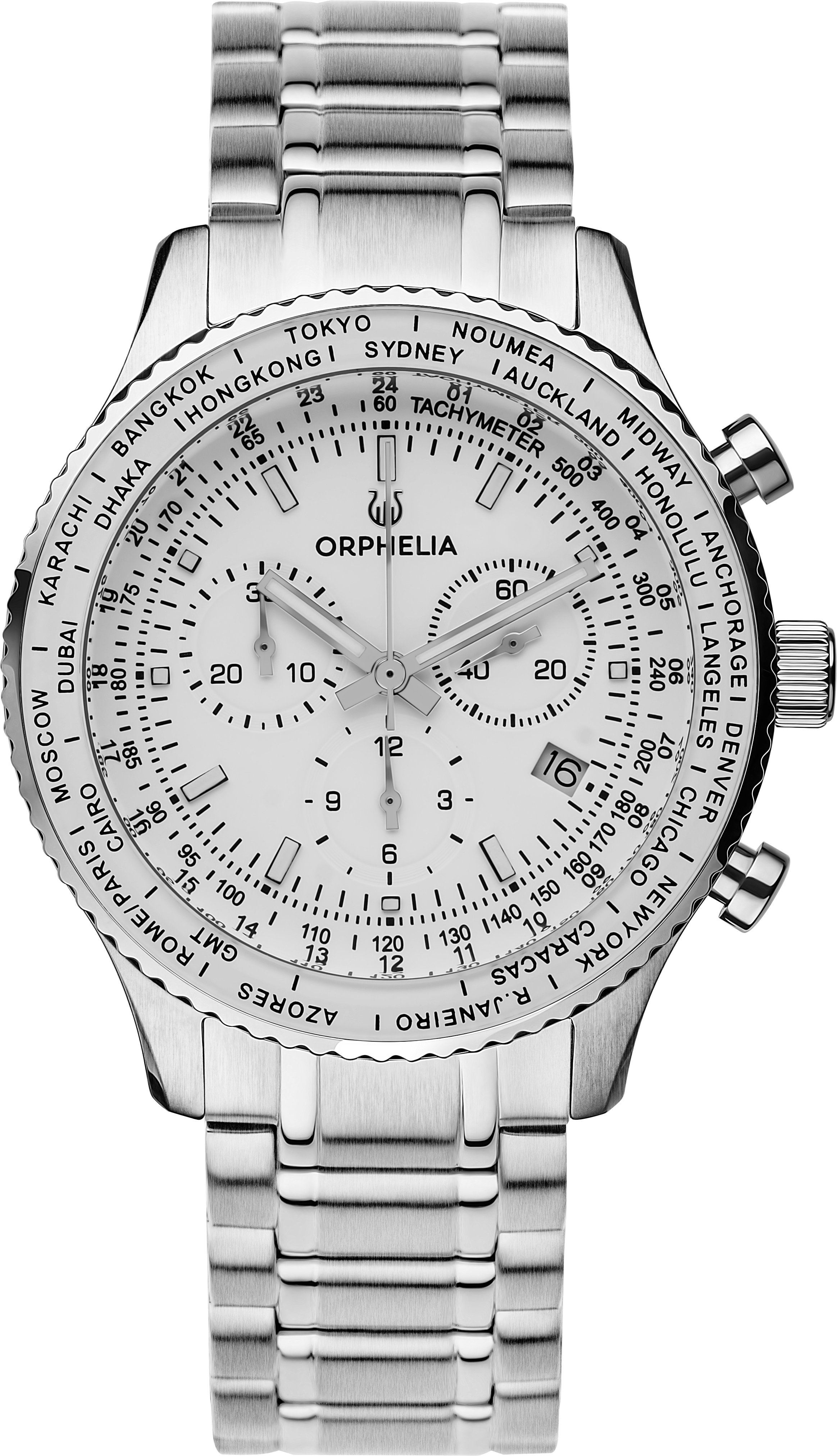 Orphelia Master Herren-Armbanduhr, silberfarben, OR82702