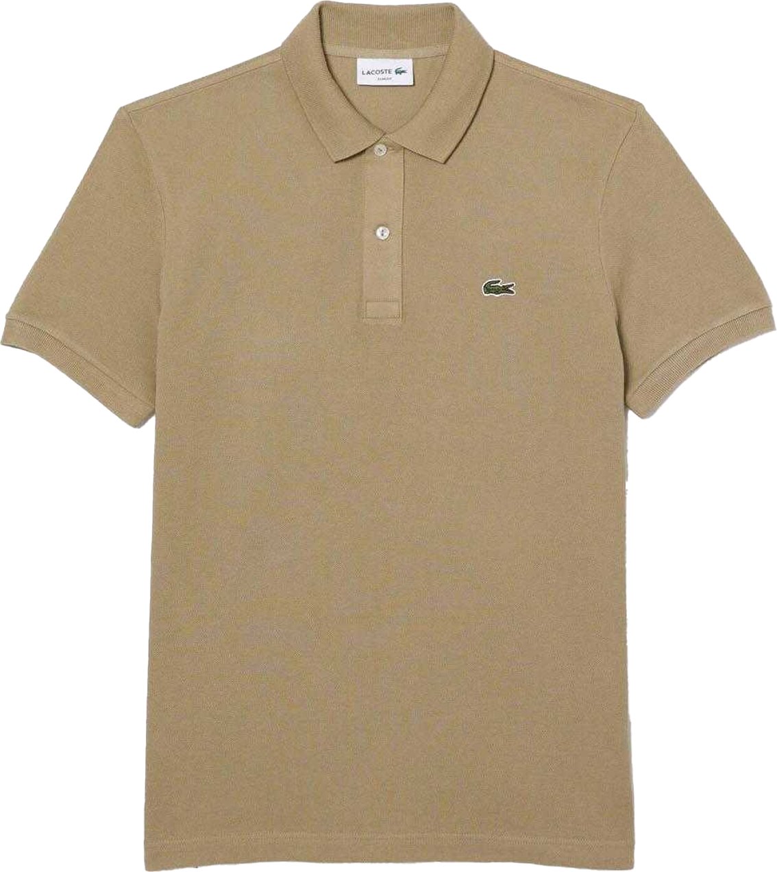 Lacoste - "L.12.12" Poloshirt für Herren/Damen Unisex, Piqué, Schmal (Beige)