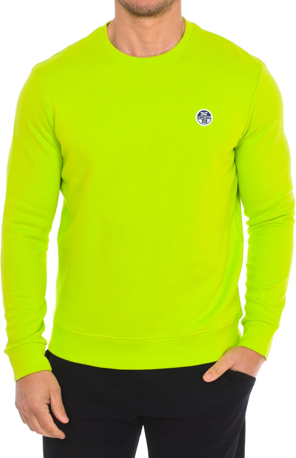 Langärmeliges Sweatshirt mit Rundhalsausschnitt 9024070 Herren