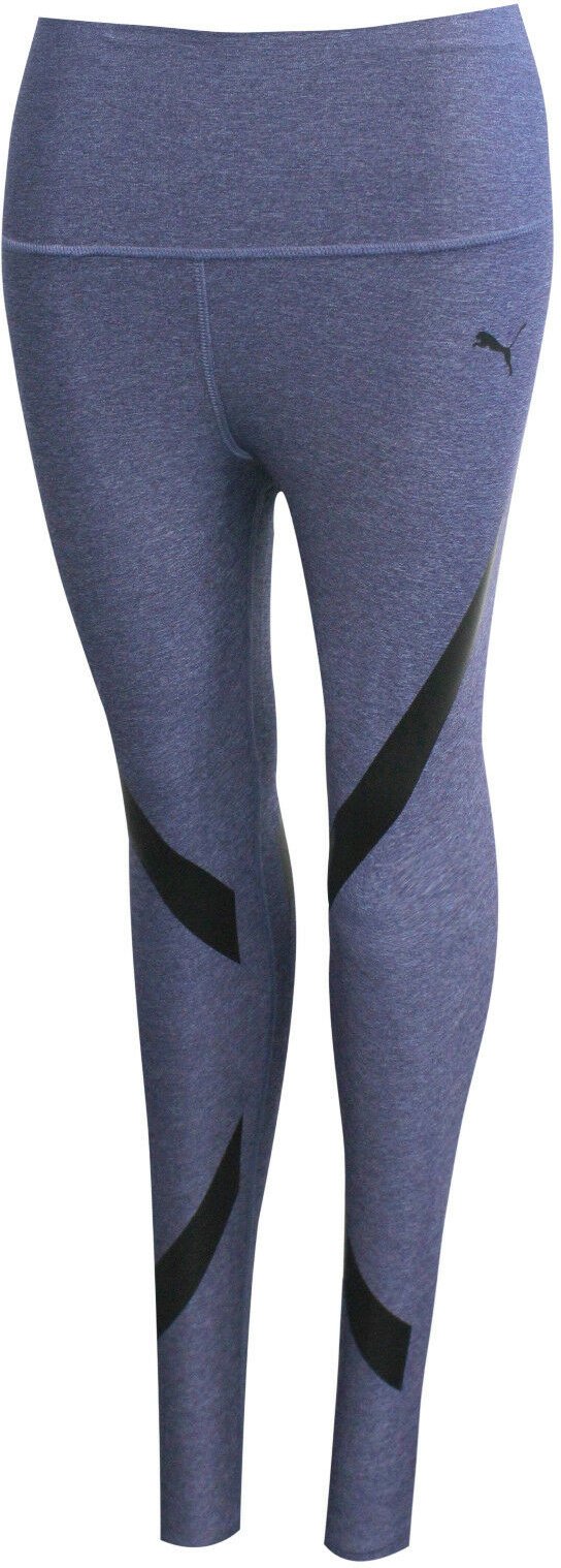Puma Womens Power Form Graphic Leggings Fitness Fitnessstudio enge Blau 513096 03 A76B