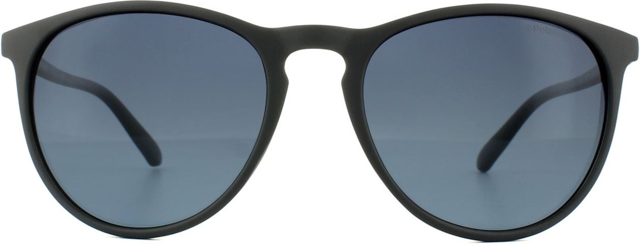 Polaroid Cat Eye Womens Matt Schwarz Grau Gradient Polarisierte Sonnenbrille