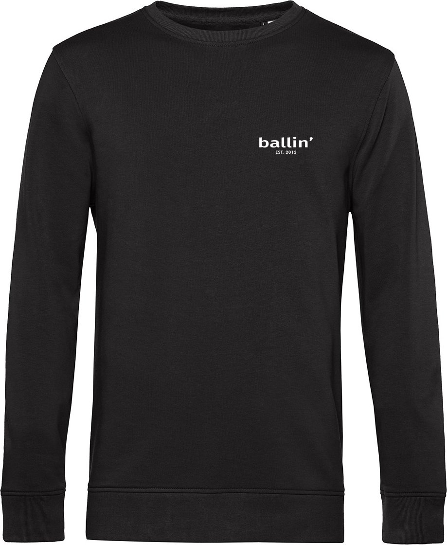 Small Logo Sweater von Ballin Est. 2013 in der farbe Schwarz und in größe S.