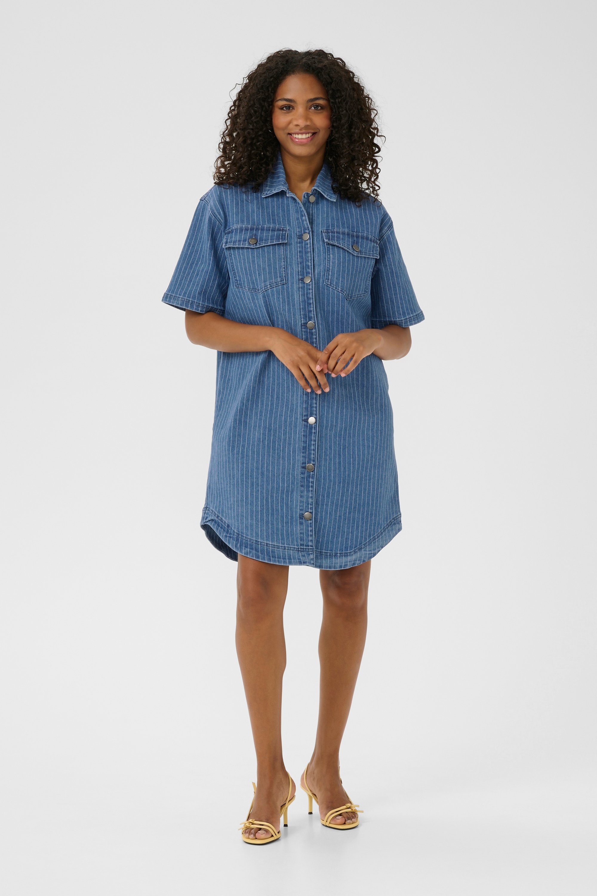 Denimkleid Baggy fit blue