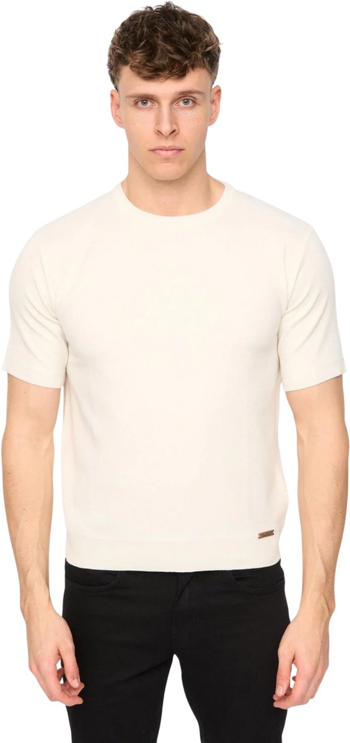 Duck and Cover - "Marvela" T-Shirt für Herren, Jerseyware (Helles Steingrau)