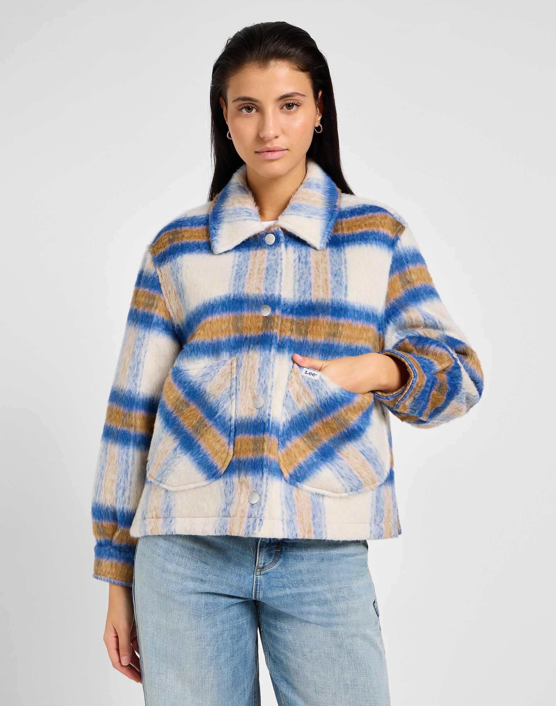 Lee – Kurze Wolljacke – Mid-Century