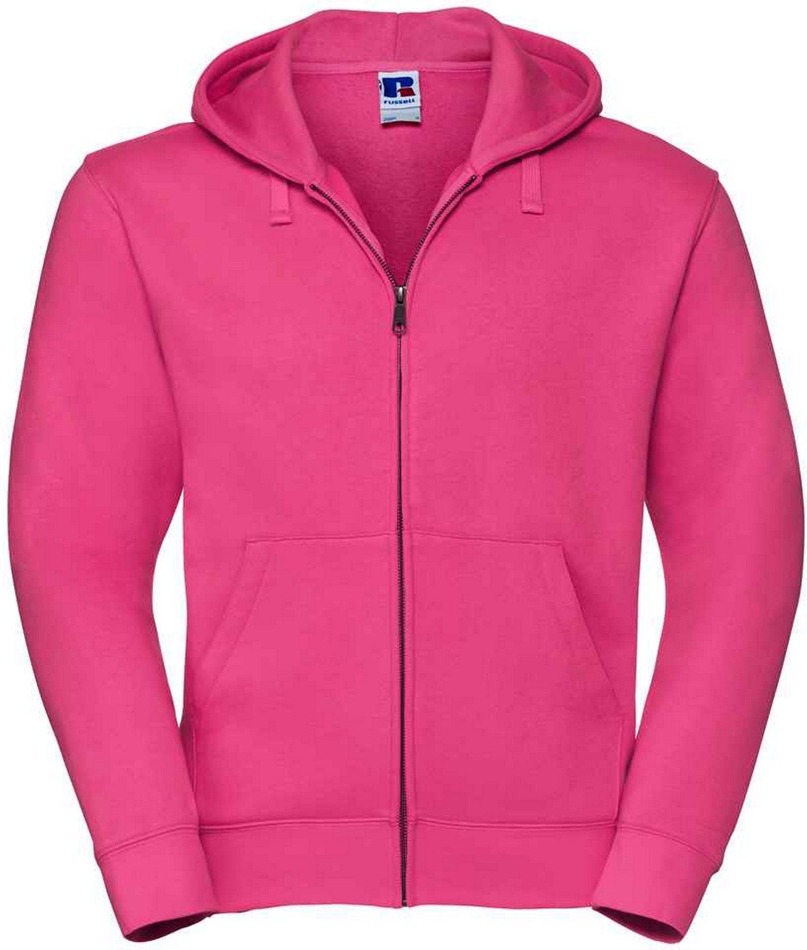Russell - "Authentic" Sweatshirt mit Kapuze für Herren (Fuchsie)