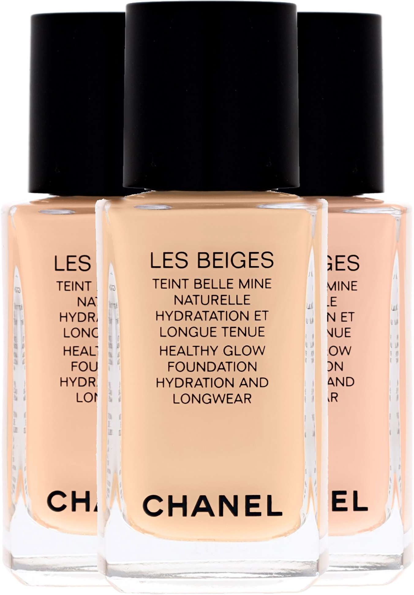 Chanel Les Beiges Healthy Glow Foundation — Hydration & Longwear, 30ml (BD91)