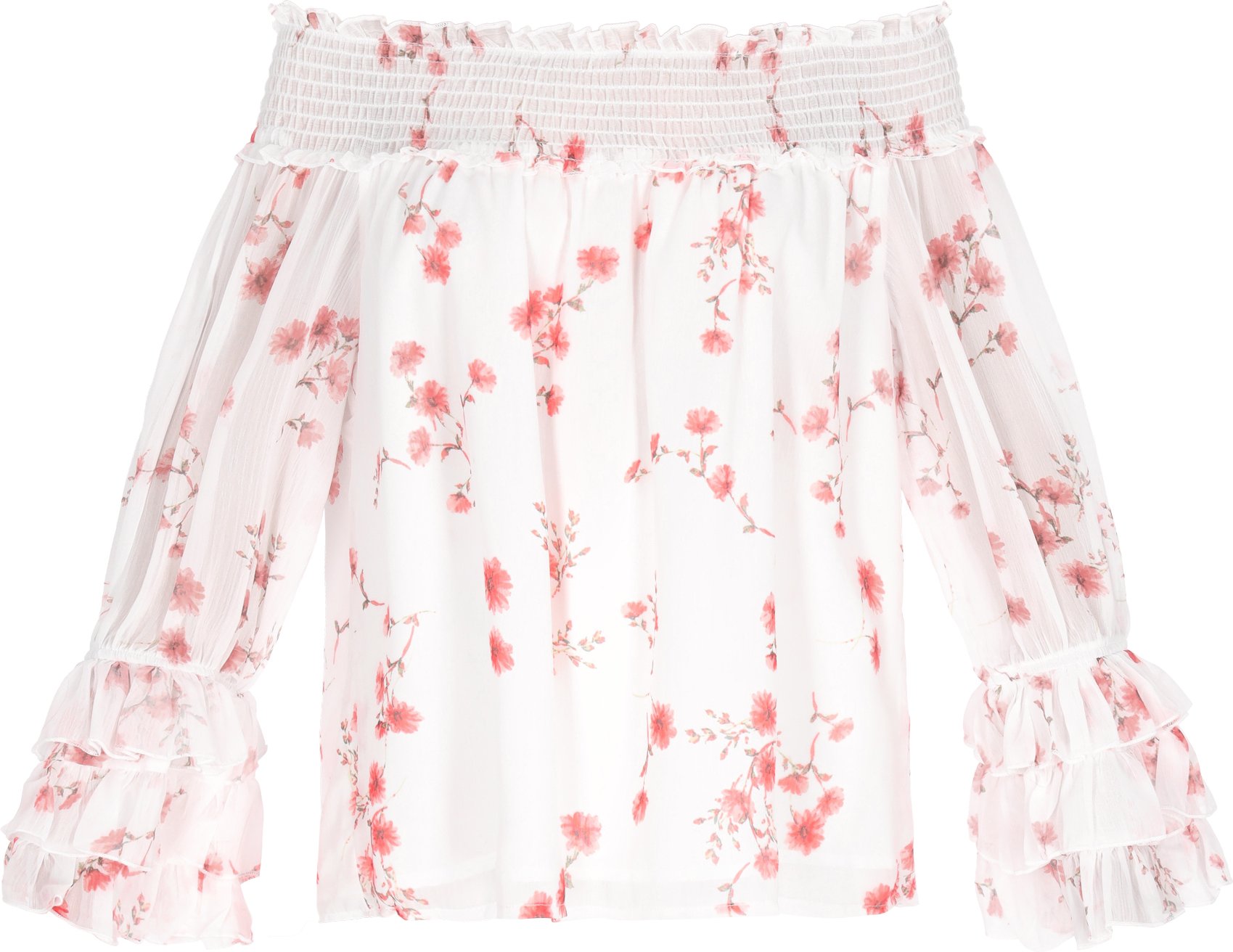 Faina Bluse Frauen Weiß