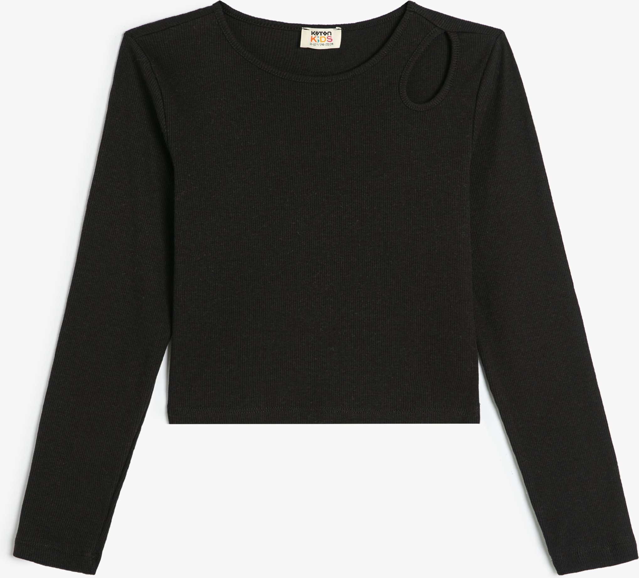 Koton Bluse Langärmelig Rundhalsausschnitt Bluse