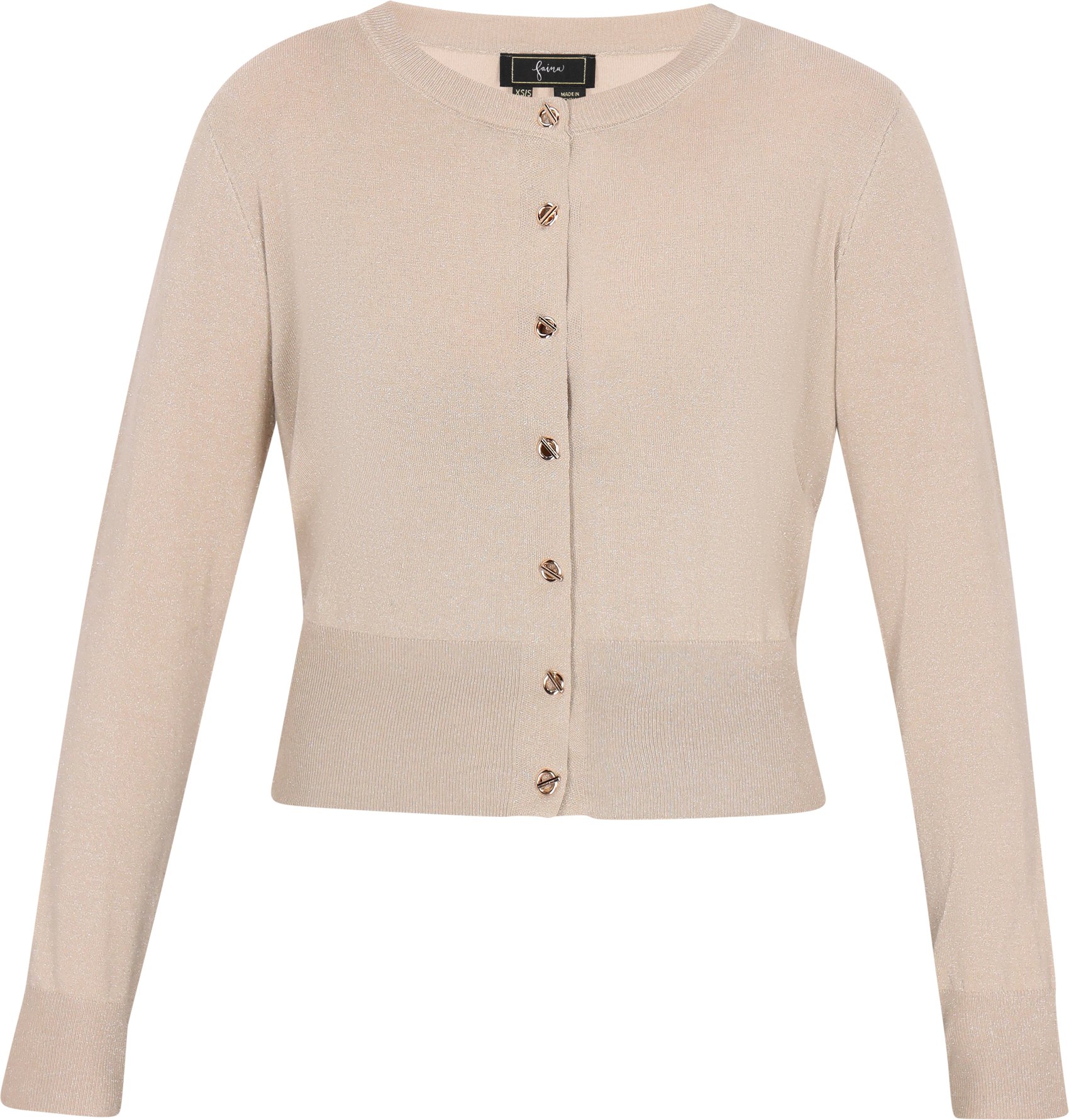 Faina Strickjacke Frauen Beige