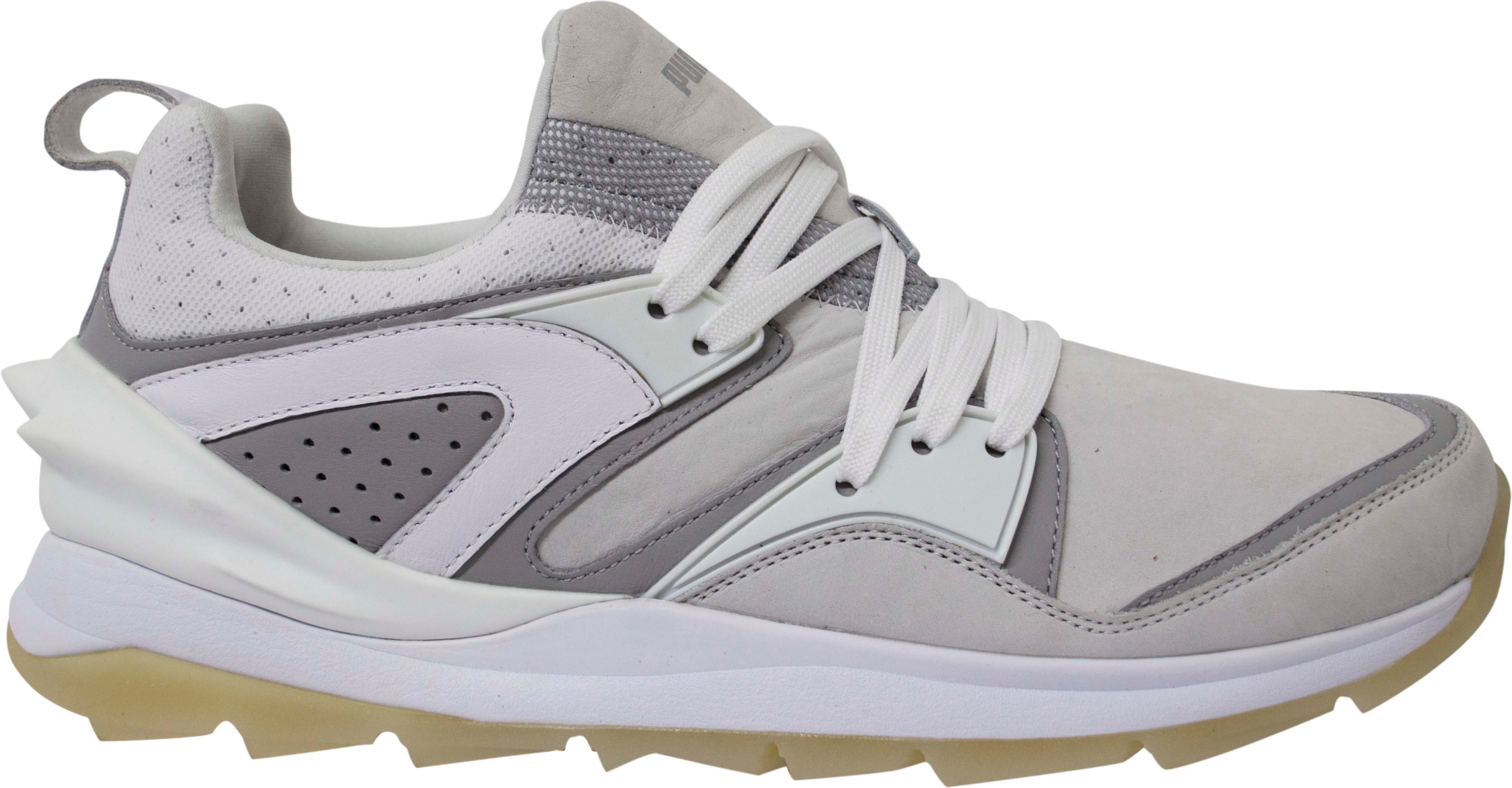 Thumbnail - Puma Trimonic Herren Blaze Swift Tech White Leder Schnürtrinker 357824 02
