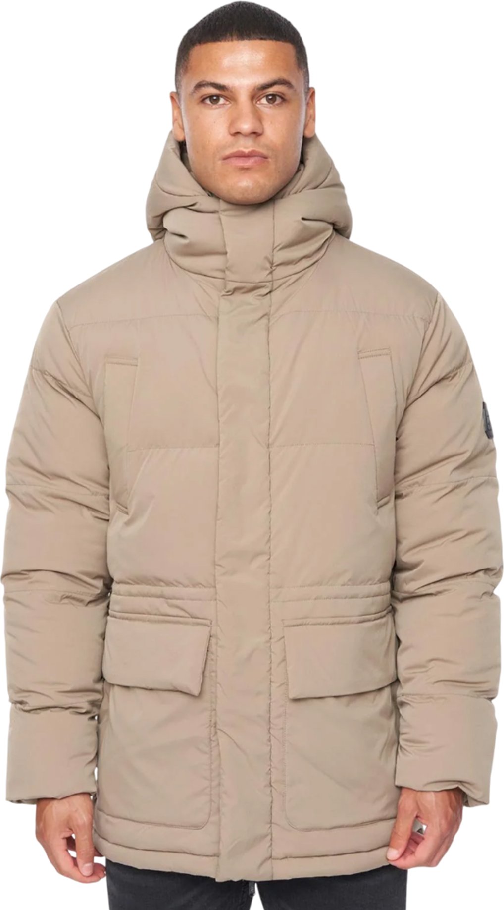 Duck and Cover - "Fletchley" Steppjacke für Herren (Beige)