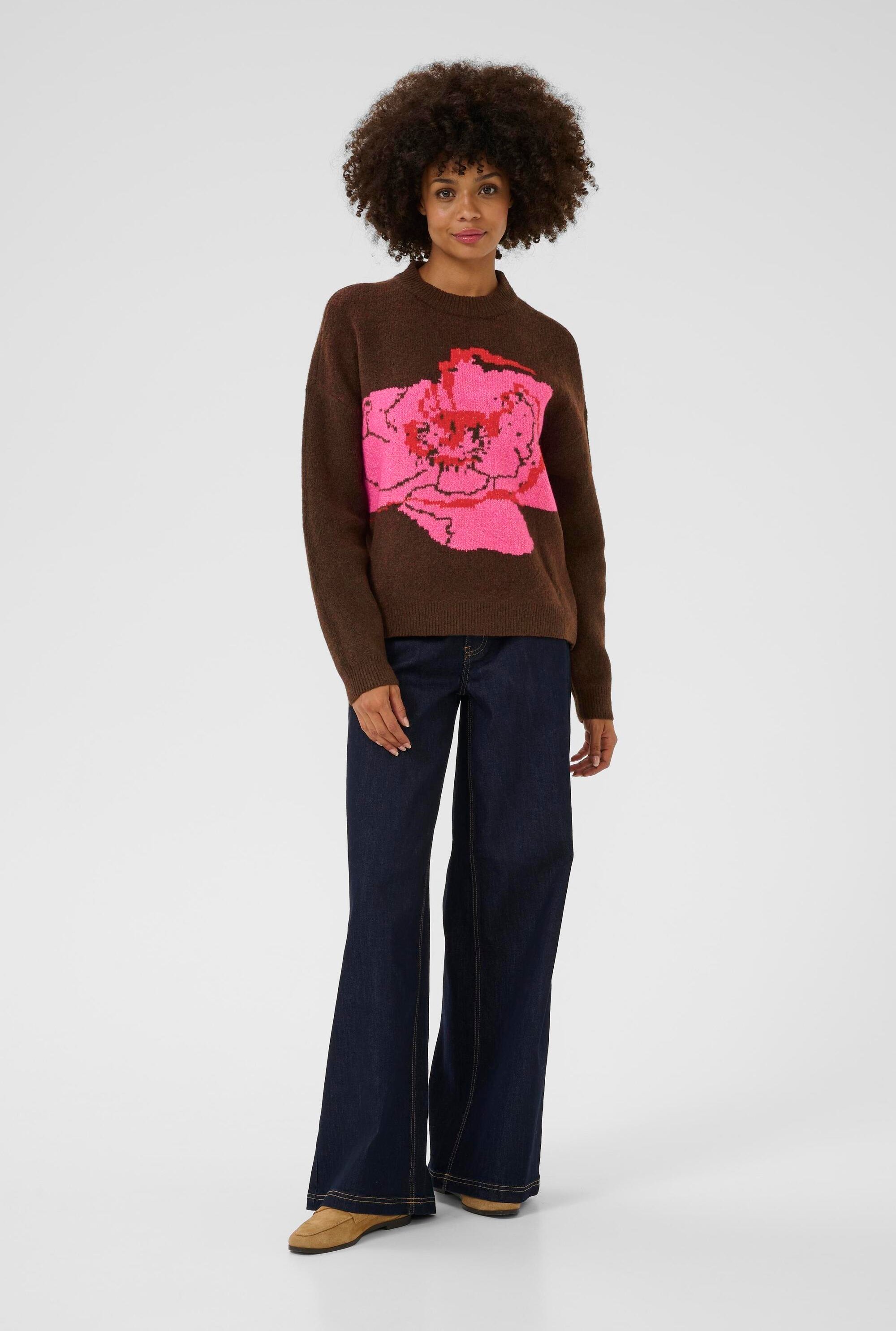 Strickpullover CUbliss Strickpullover Loose fit brown