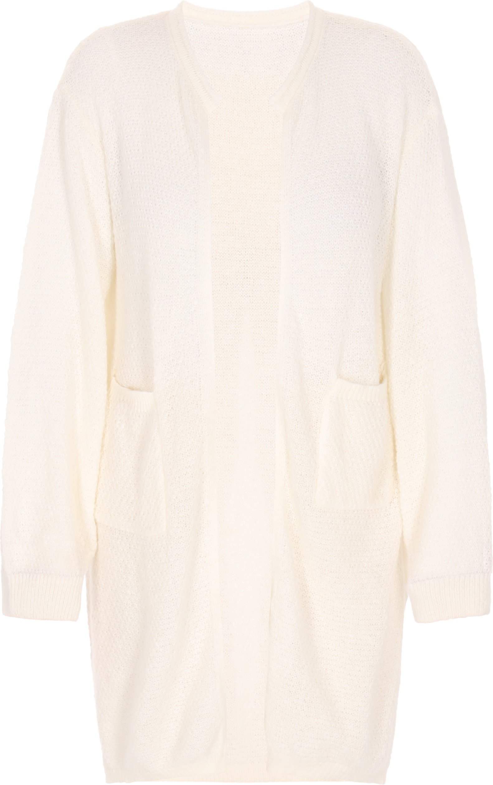 Dreimaster Strickjacke Frauen cremefarben