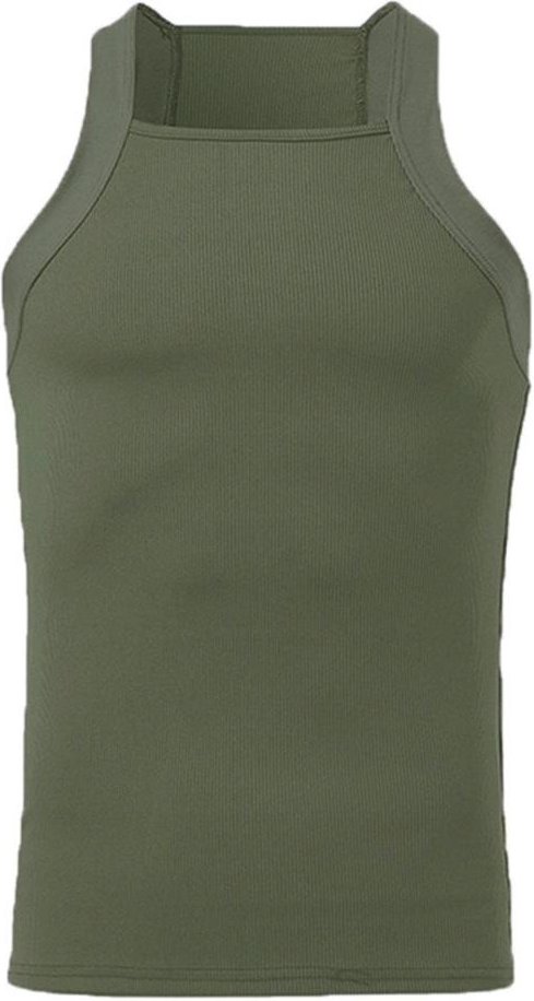 Thumbnail - Herren Tanktop in Übergröße mit quadratischem Ausschnitt und breiten Trägern
