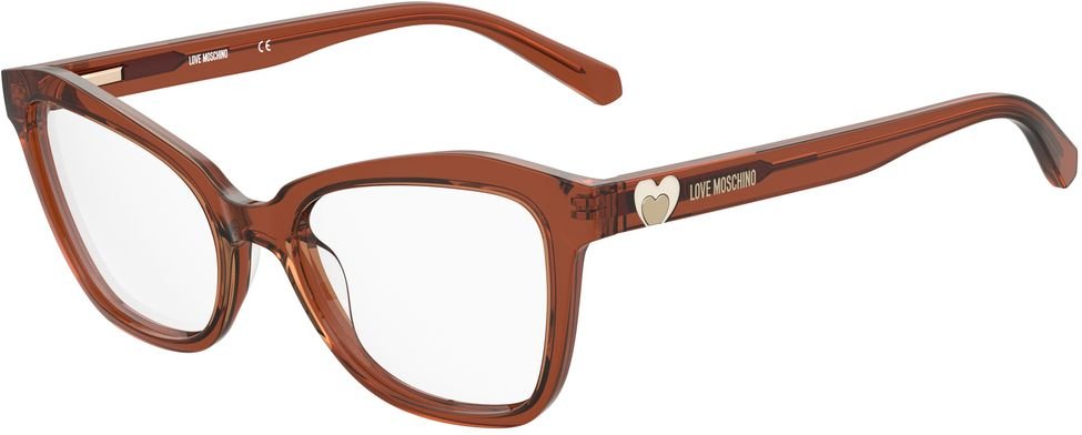 Cateye-Brille mit Herzdetails