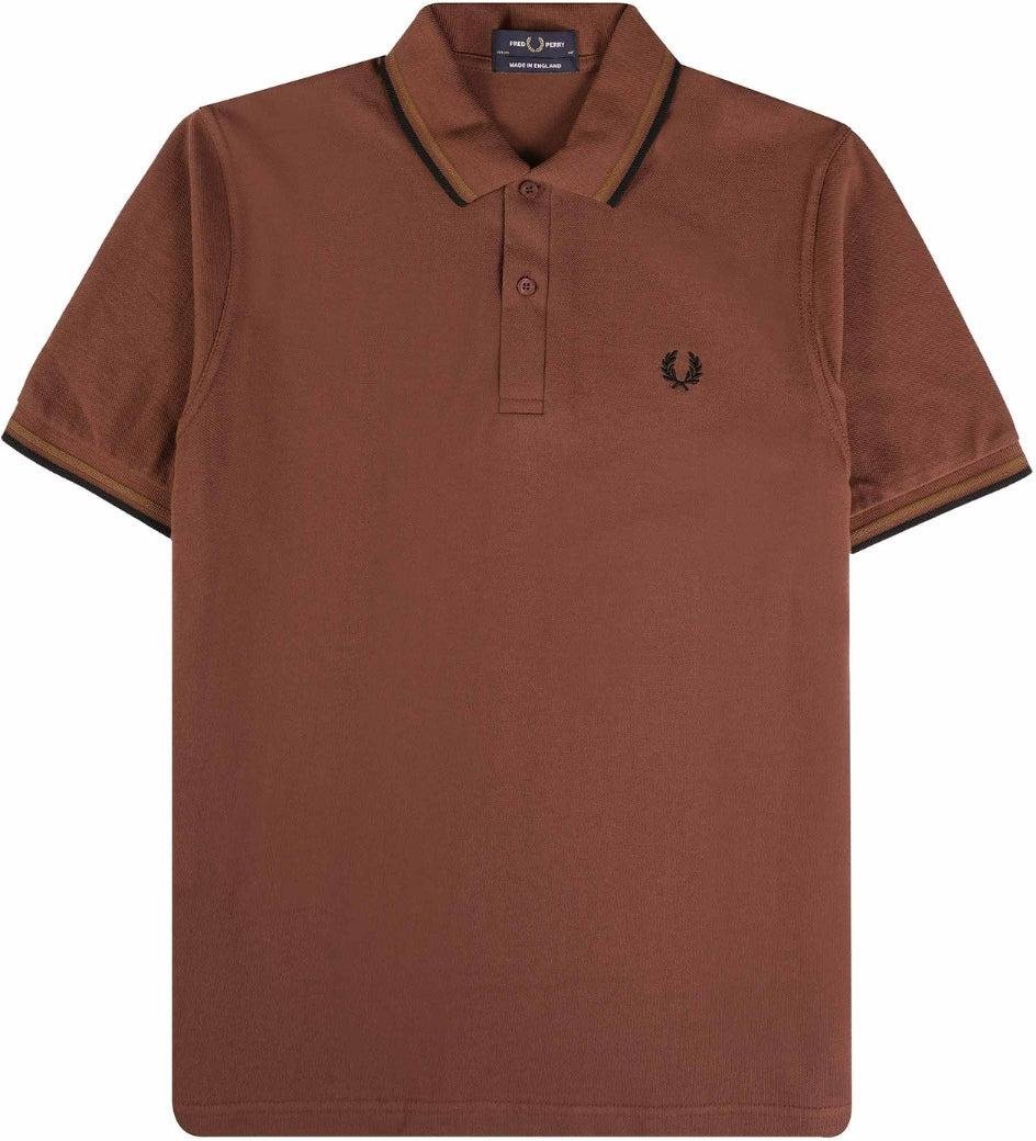 Fred Perry - Poloshirt für Herren (Weinrot/Weinrot)