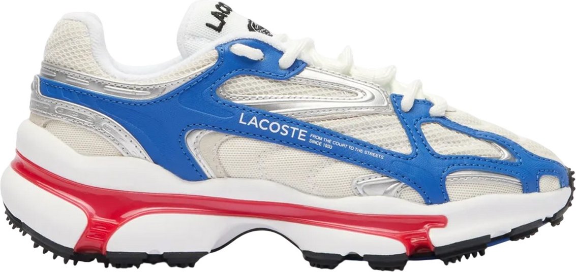 Lacoste - Damen Sneaker "L003 2K24" (Weiß/Rot)