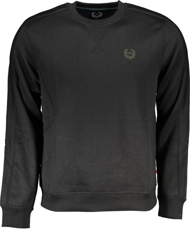 Thumbnail - Gianmarco Venturi Schwarzes Polyester Herren-Sweatshirt