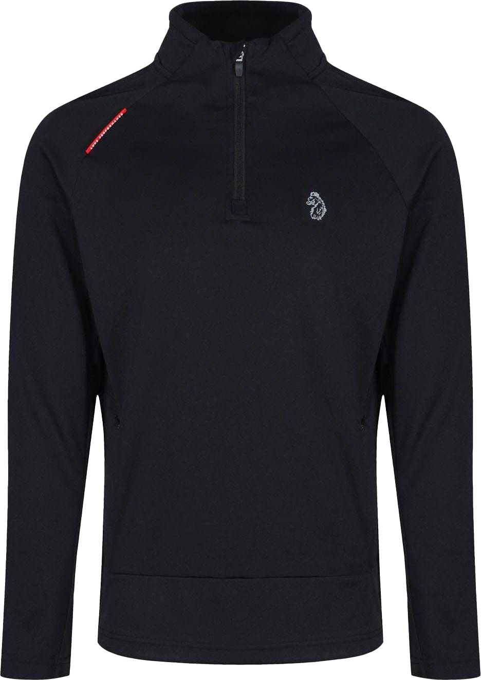 Thumbnail - Luke 1977 - "Indicator" Sweatshirt für Herren,Weiter Stehkragen (Schwarz)