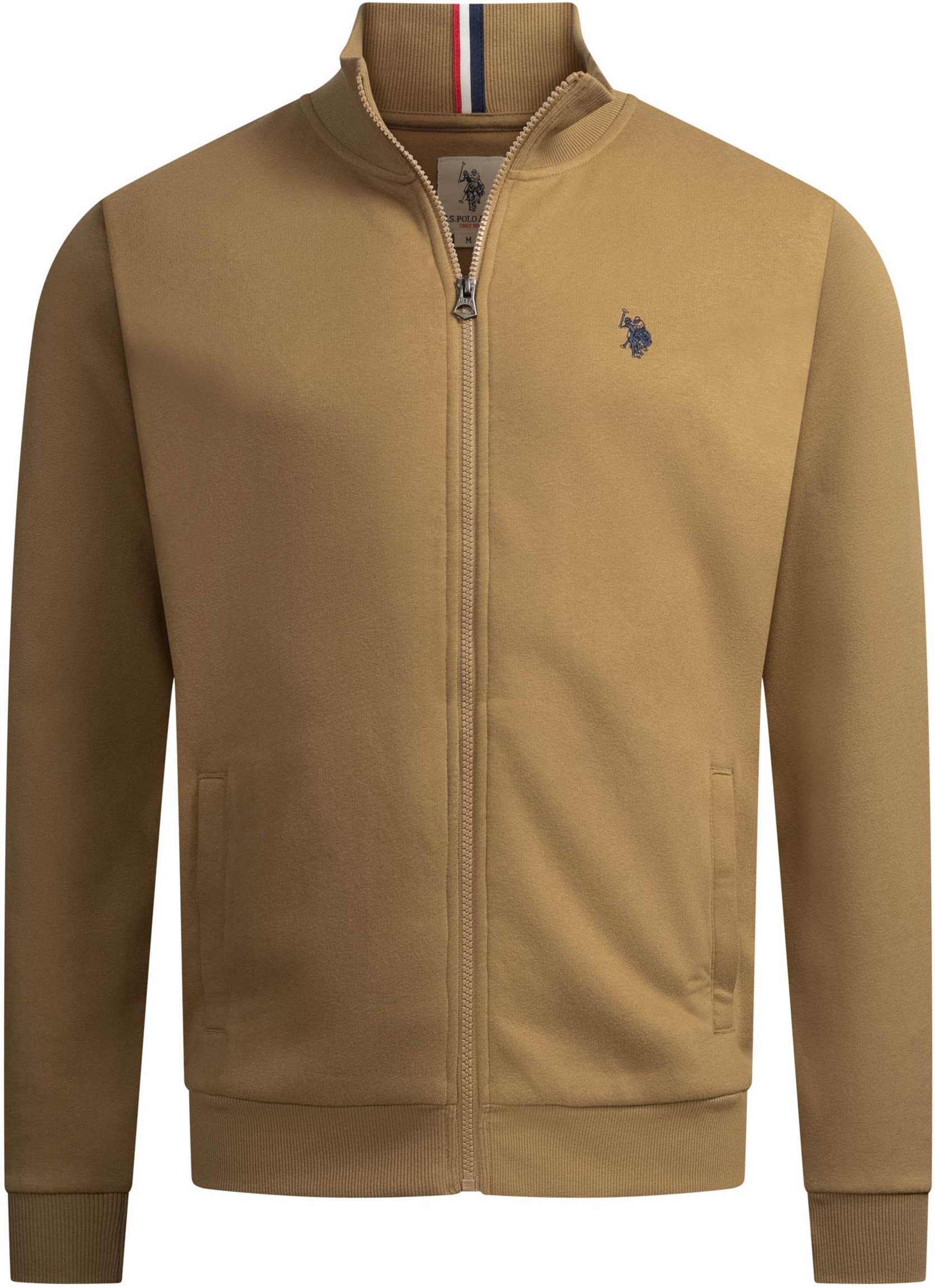 U.S. POLO ASSN. Herren Sweatjacke USTheoo aus Baumwoll-Polyester-Mix