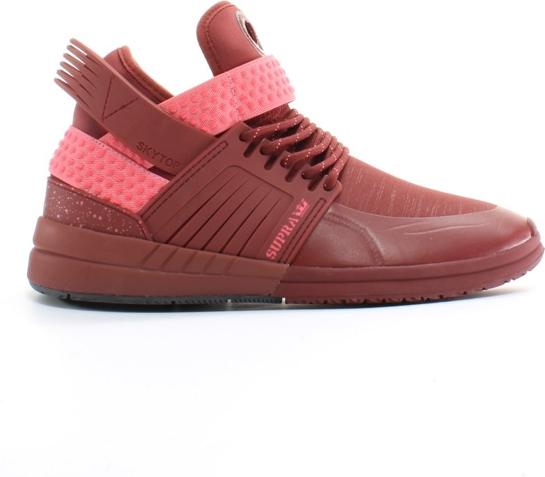 Thumbnail - Supra Skytop gegen Red Synthetic Herren Hi Top Schnürtrinker 08032 625