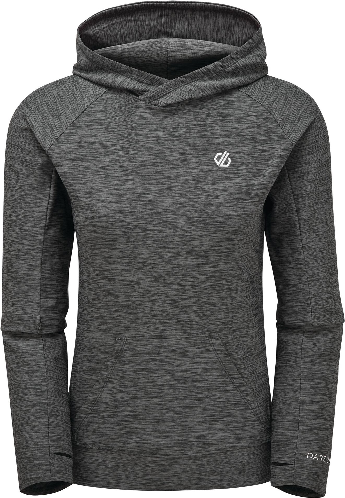 Dare 2B Womens/Ladies Sprint City Lightweight Hoodie (Ebenholzgrau)