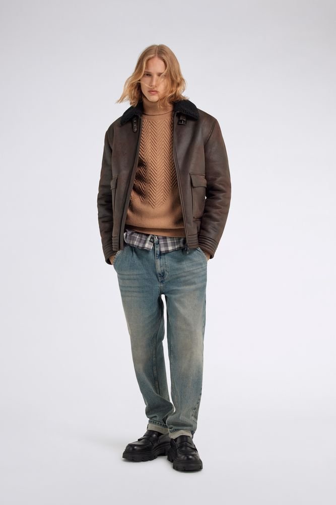 Chino-Jeans für Herren in taillierter Passform PAUL 76MM