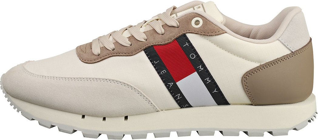 Tommy Jeans Turnschuhe für ihn. Die Turnschuhe sind aus hochwertigem Leder und Textil gefertigt. Der Schuh hat eine EVA-...