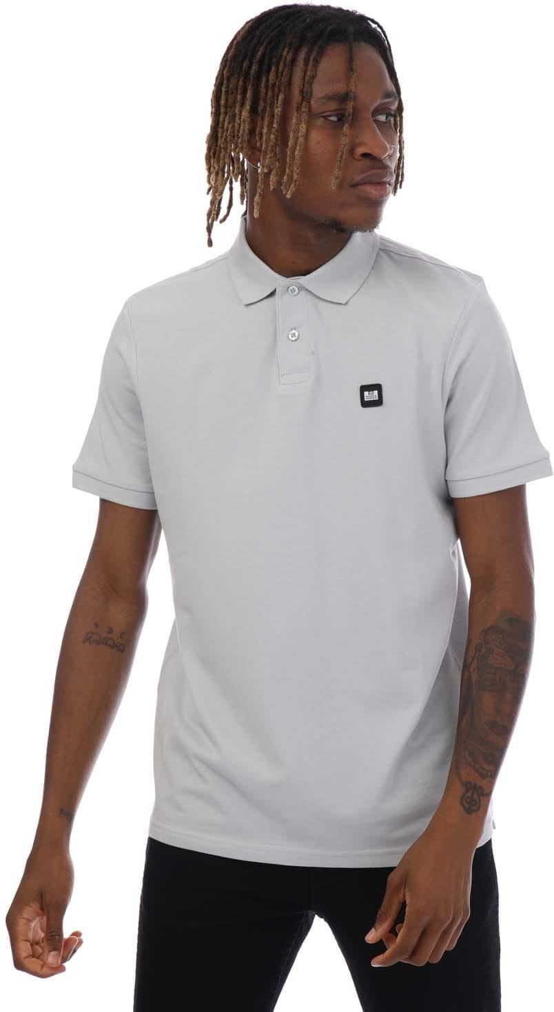 Weekend Offender - "Barnum" Poloshirt für Herren (Silber)