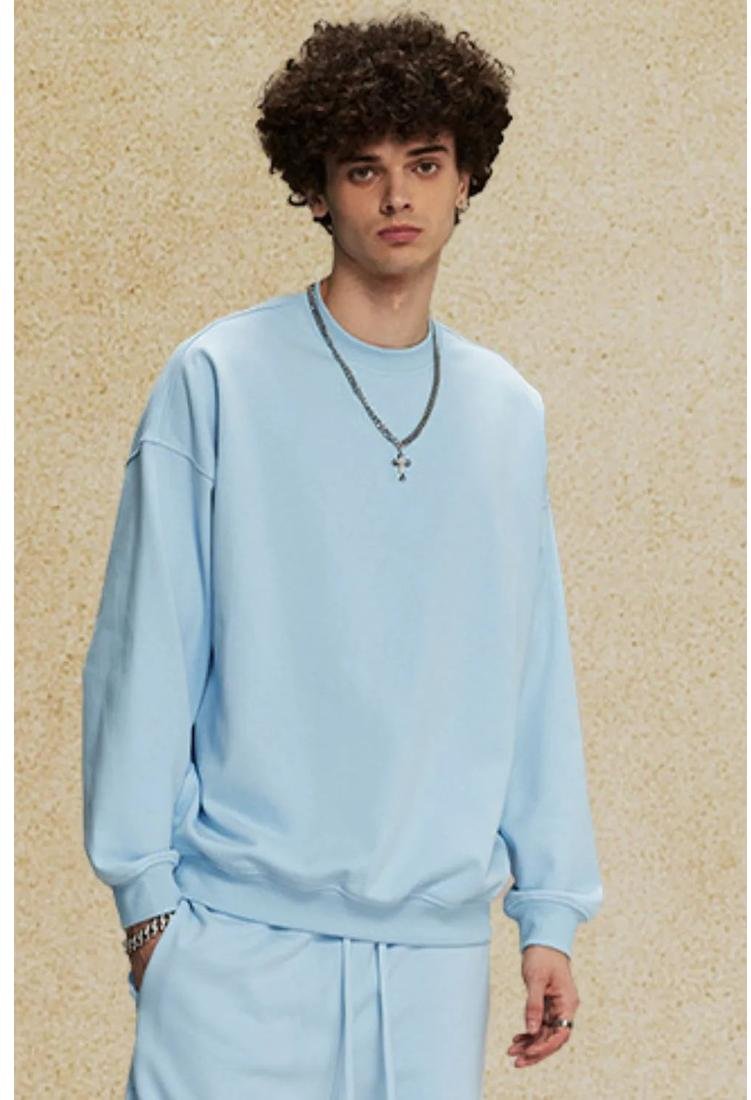 Thumbnail - Herren Rundhals Langarm-Sweatshirt