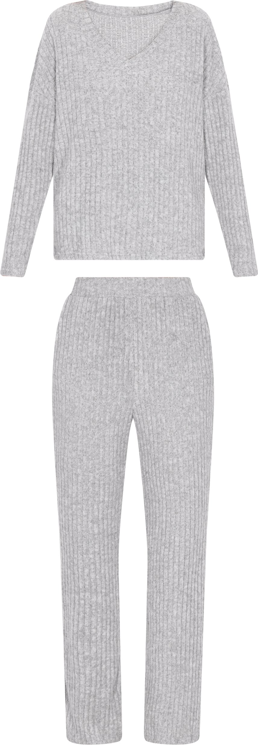 Mymo Nachtwäsche Frauen hellgrau